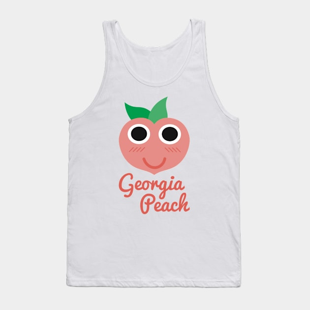 Georgia Peach Tank Top by mudraconis